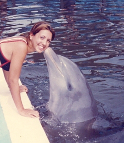 Katy con delfín 