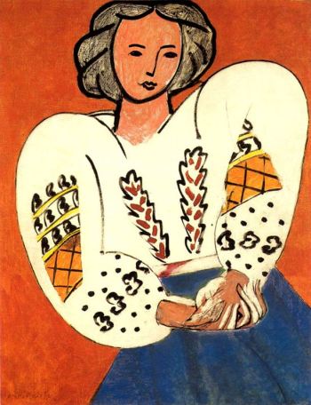 La blusa rumana. Henri  Matisse